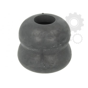 Leaf spring rubber cushion