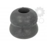 Leaf spring rubber cushion