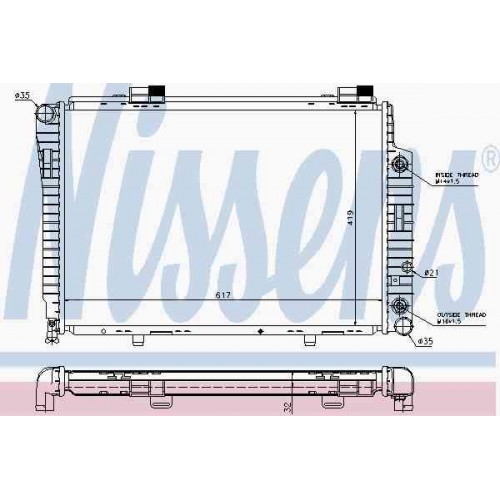 Radiator racire cu apa