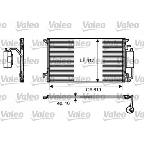 Radiator aer conditionat