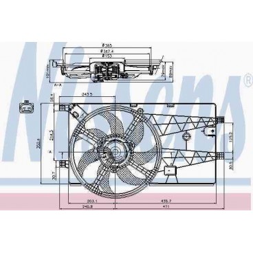 Ventilator radiator