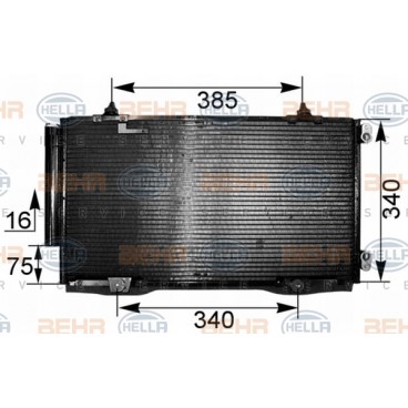 Radiator aer conditionat