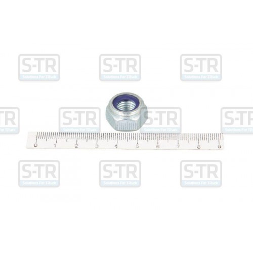 Zinc coated locking nut