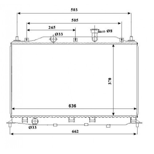 Radiator racire cu apa