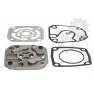 Compressor head intermediate plate