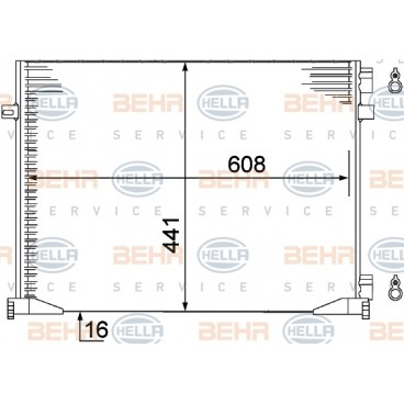 Radiator aer conditionat