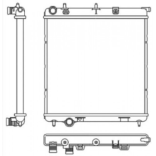 Radiator racire cu apa