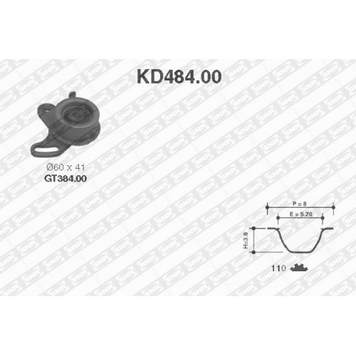 Kit distributie (curea+role)