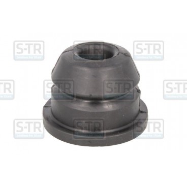 Leaf spring rubber cushion