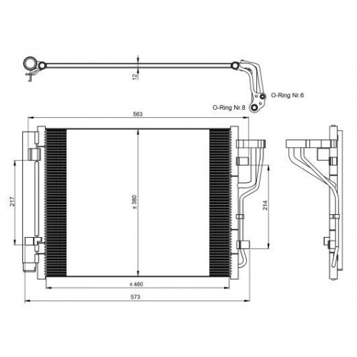 Radiator aer conditionat