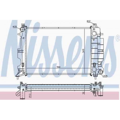 Radiator racire cu apa