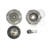 Clutch kit with dual mass flywheel and pneumatic bearing