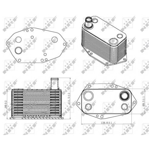 Radiator ulei