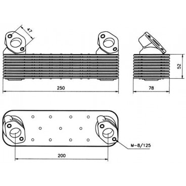 Radiator ulei