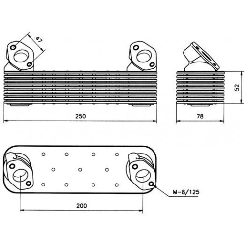 Radiator ulei