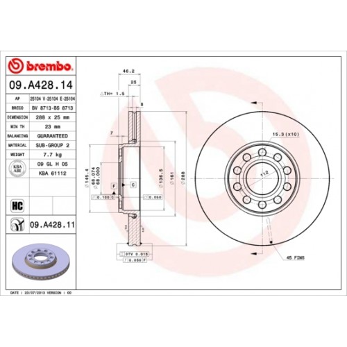 Disc frana