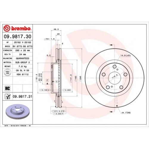 Disc frana