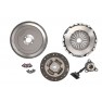 Clutch kit with dual mass flywheel and bearing