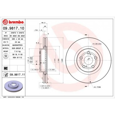 Disc frana