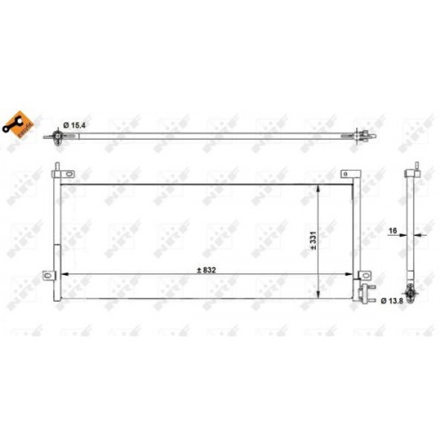 Radiator aer conditionat