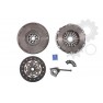 Clutch kit with dual mass flywheel and bearing