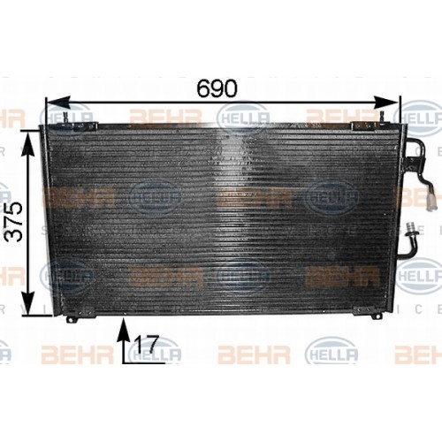 Radiator aer conditionat