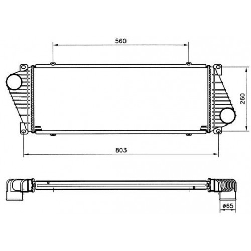 Radiator aer