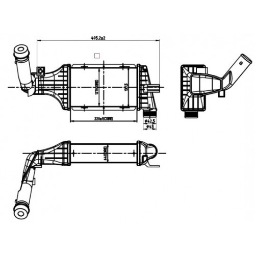 Radiator aer