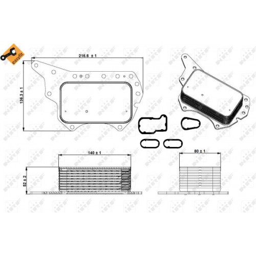 Radiator ulei