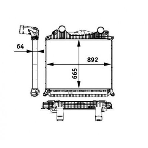 Radiator aer