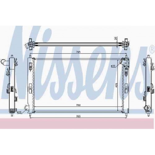 Radiator racire cu apa