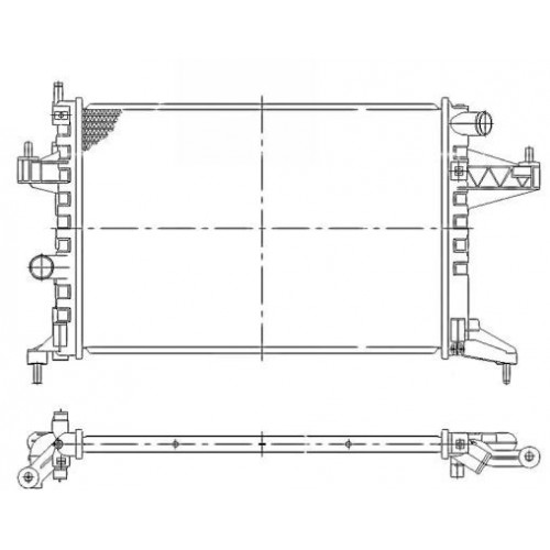 Radiator racire cu apa