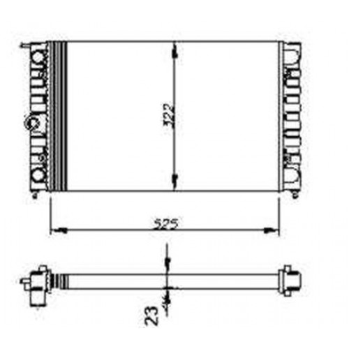 Radiator racire cu apa