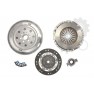 Clutch kit with dual mass flywheel and bearing