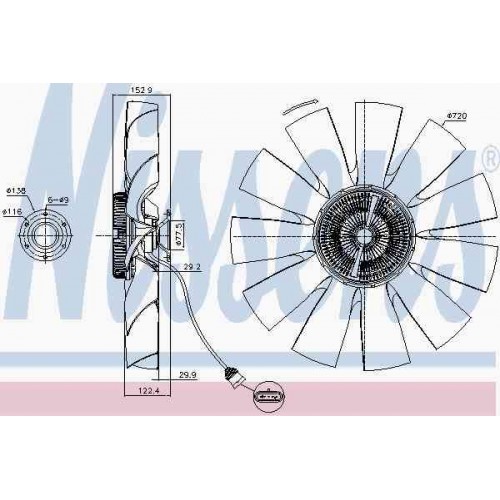 Ambreiaj ventilator