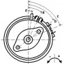 Servo-motor frana