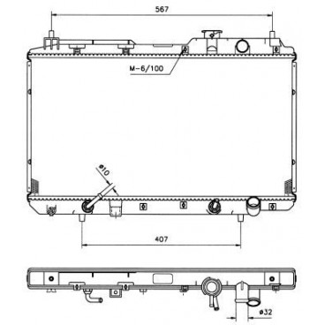 Radiator racire cu apa