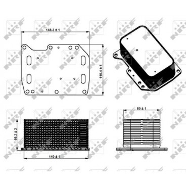 Radiator ulei