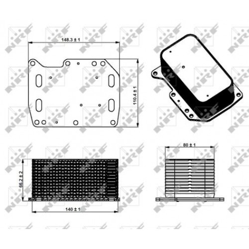 Radiator ulei