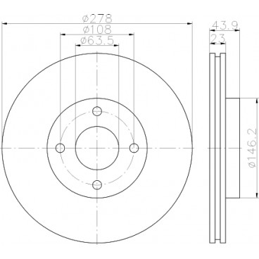 Disc frana