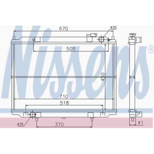 Radiator racire cu apa