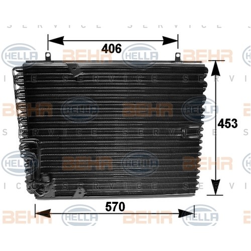 Radiator aer conditionat