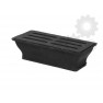 Leaf spring rubber cushion