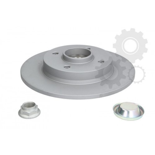 Brake disk with bearing