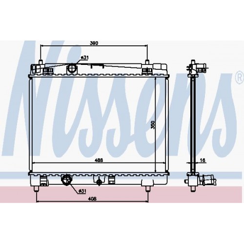 Radiator racire cu apa