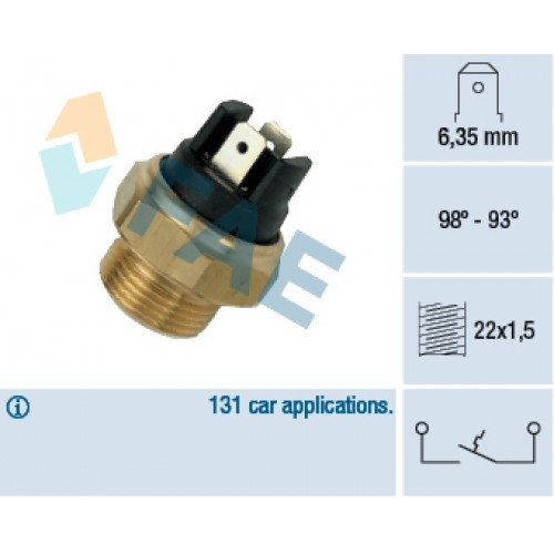 Termocupla ventilator radiator racire