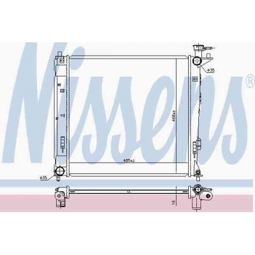 Radiator racire cu apa