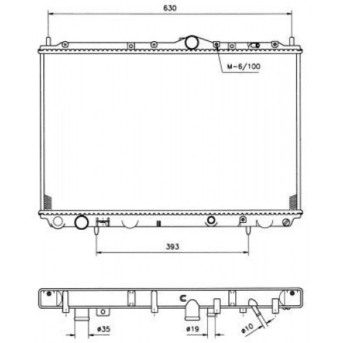 Radiator racire cu apa