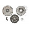 Clutch kit with dual mass flywheel and bearing