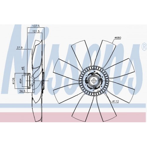 Ambreiaj ventilator